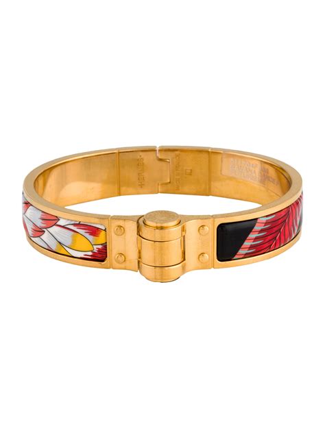 savana dance hermes bracelet|HERMES Enamel Printed Narrow Savana Dance Hinged .